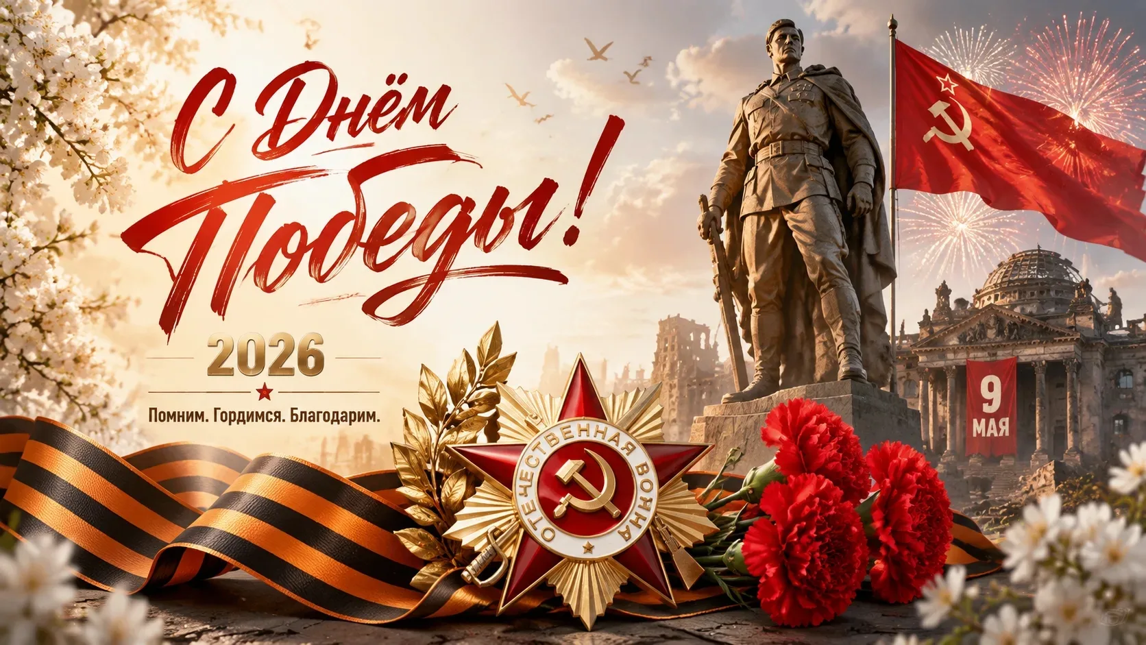 С Днем Великой Победы! 1945–2026