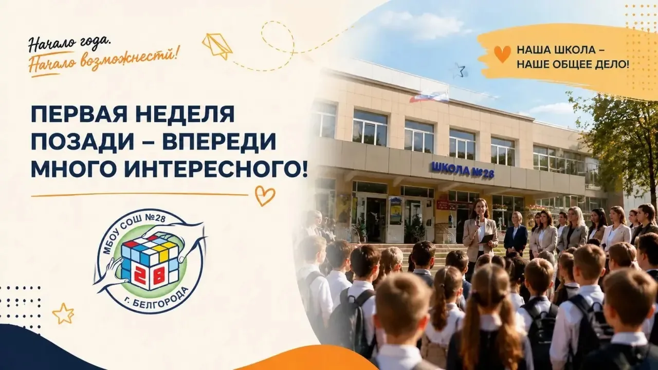 🎉 Вот и закончилась первая учебная неделя! 🎉