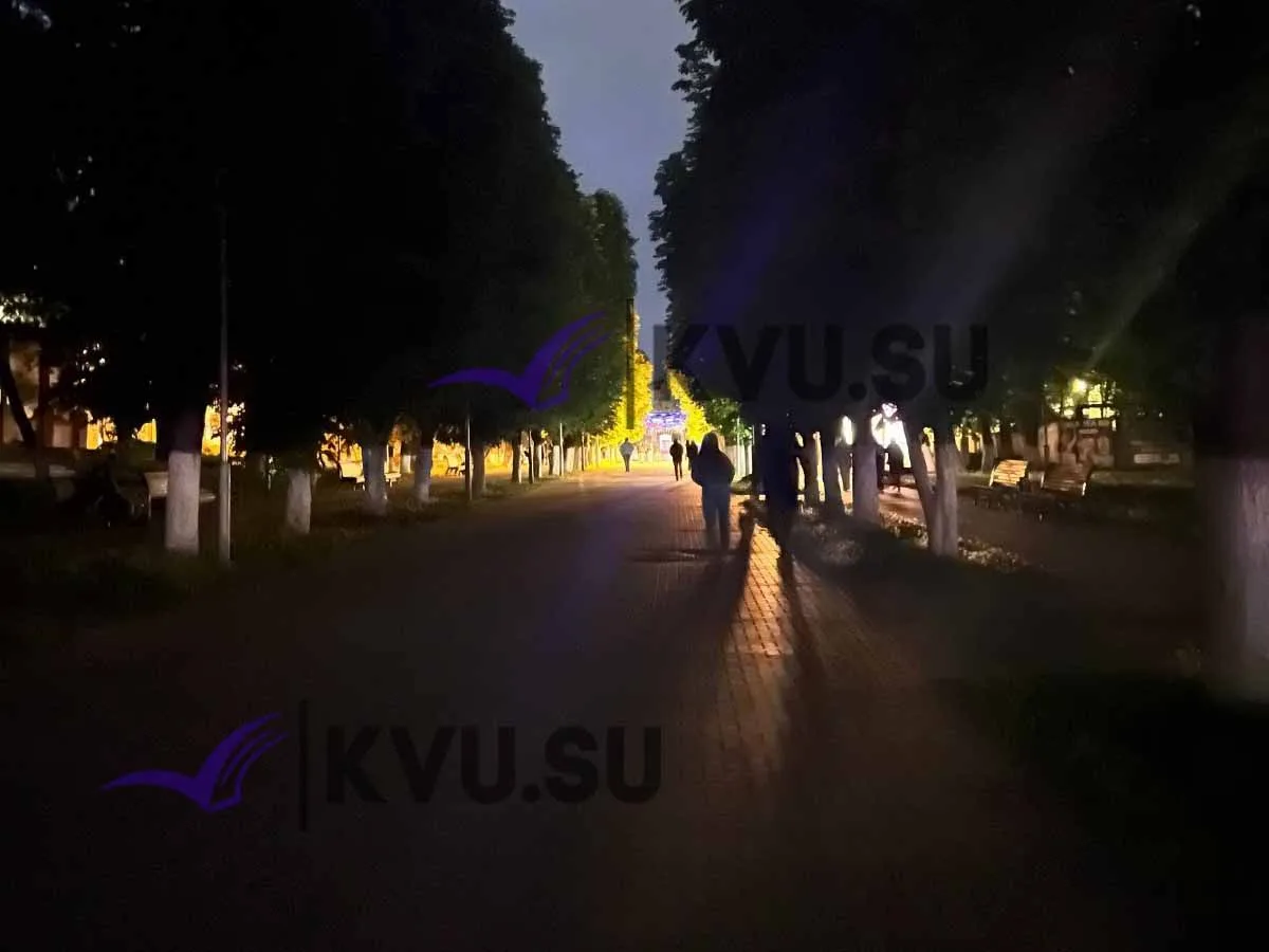 В Шахтах горожане недовольны отсутствием света в Александровском парке. Жители рассказа...