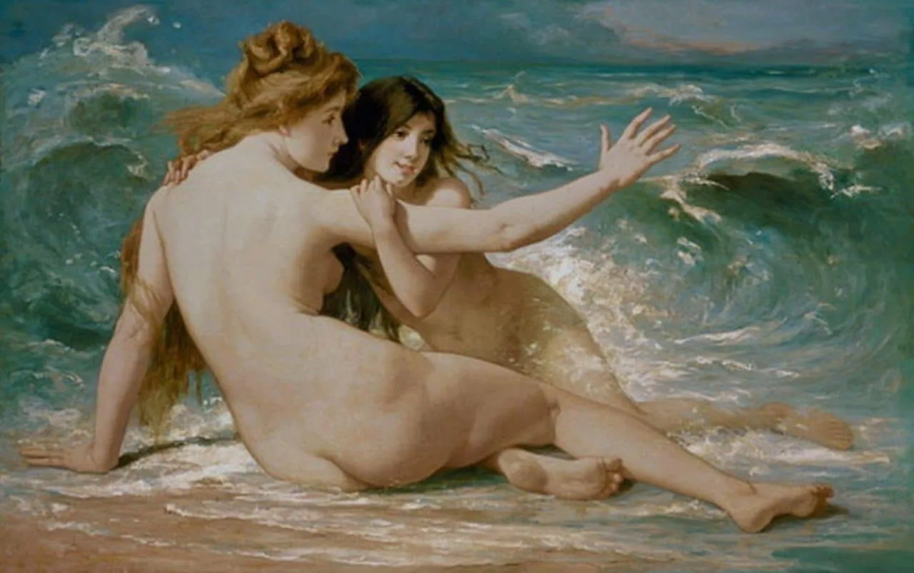 «Русалки резвятся на море»

Шарль Эдуар Бутибон, 1883

@mythology
