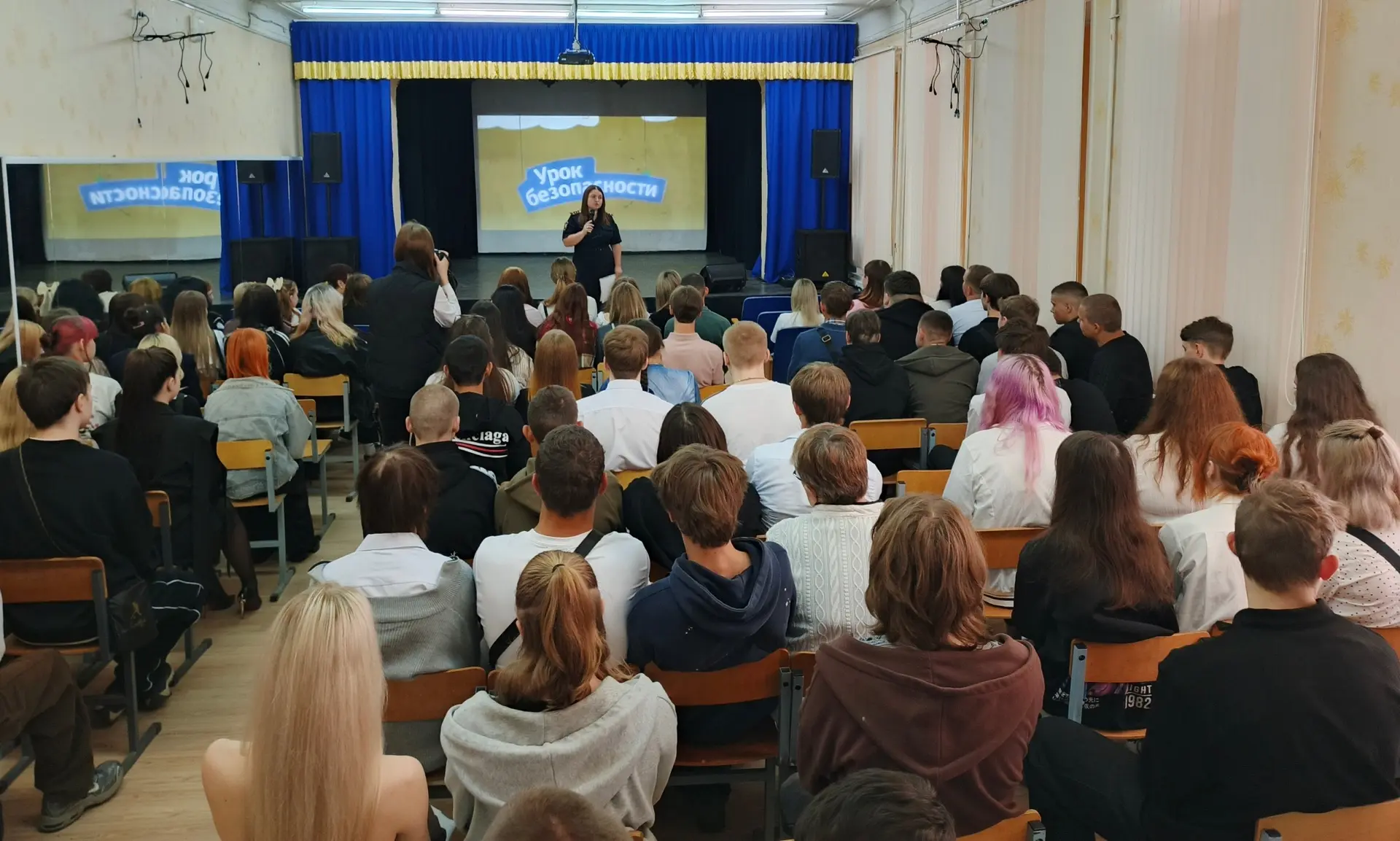 🚔Кимрская Госавтоинспекция провела профилактическую беседу со студентами колледжа