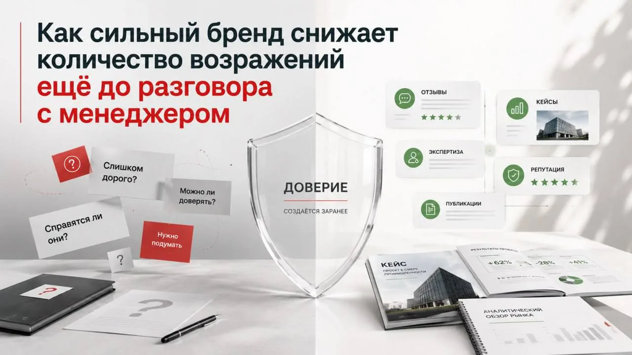 Большинство возражений в продажах появляются не на встрече с менеджером, а гораздо рань...