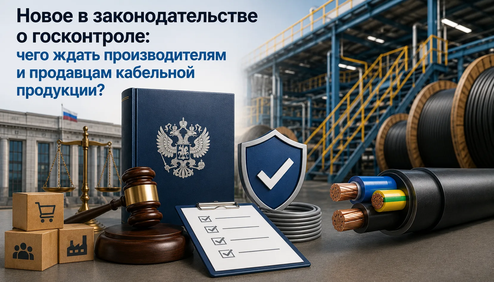 Новое в законодательстве о госконтроле: чего ждать производителям и продавцам кабельной...