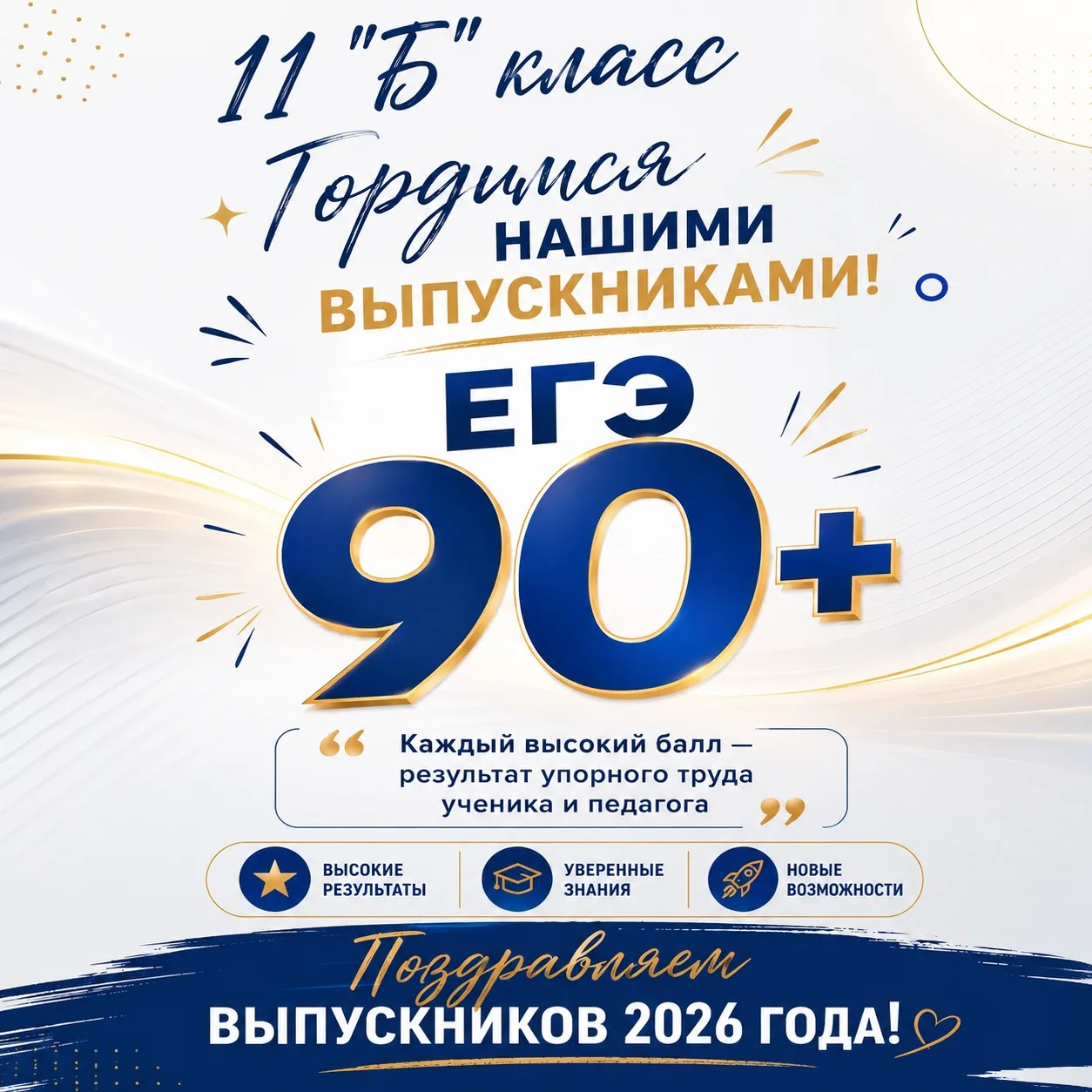 Продолжаем знакомство с нашими высокобальниками!

Мы начали рассказывать о выпускниках, которые блес