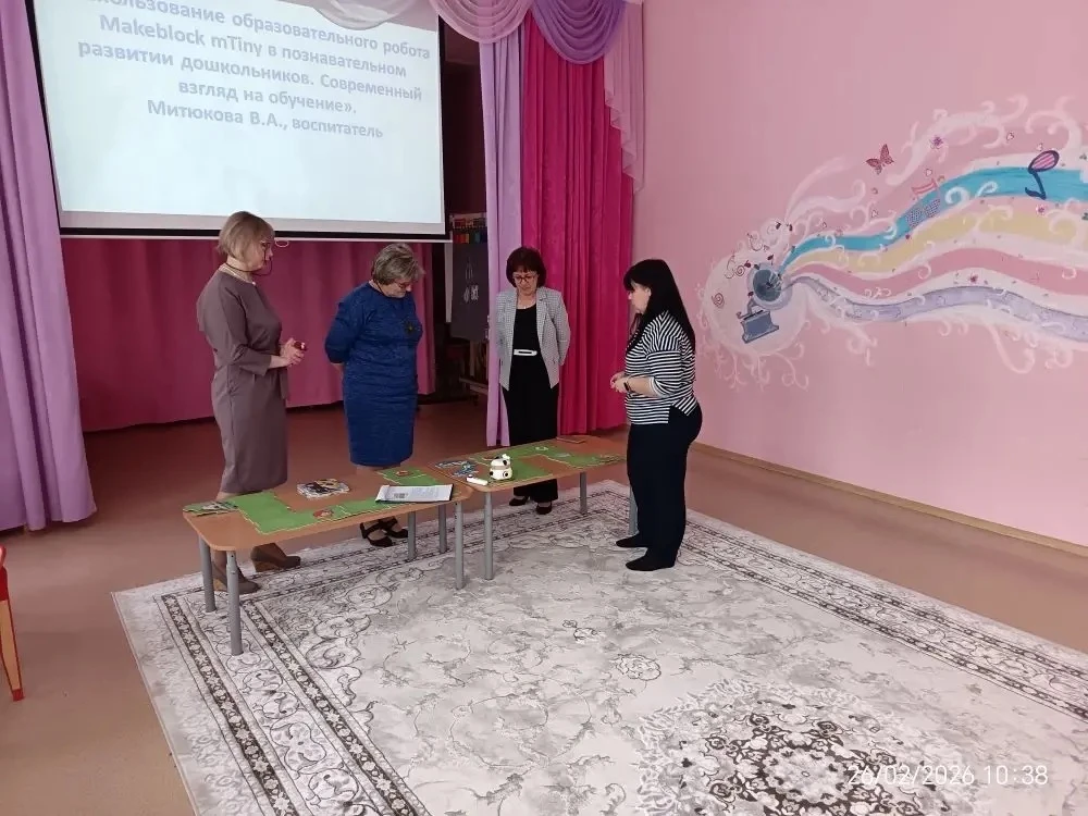 В дошкольное отделении "Кораблик"  МБОУ г Красноармейск «Центр образования 1» в рамках ГМО воспитате