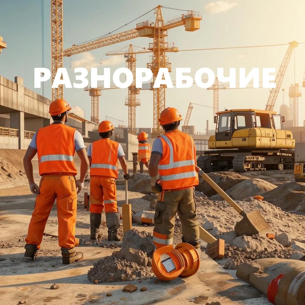 Разнорабочий на вахту (место объекта Тверская область) Официальное трудоустройство, зар...