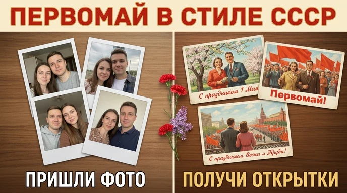🇷🇺 С наступающим 1 Мая! 💐