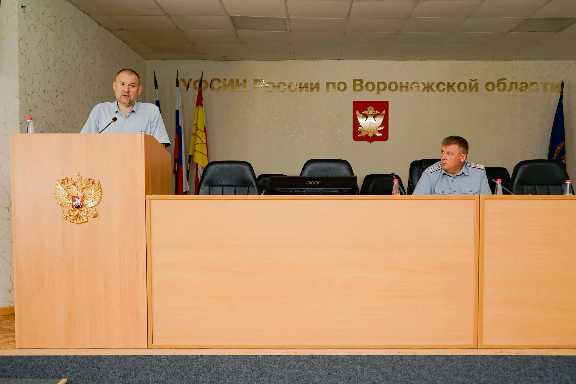 Продолжается подготовка к единому дню голосования в УФСИН России по Воронежской области