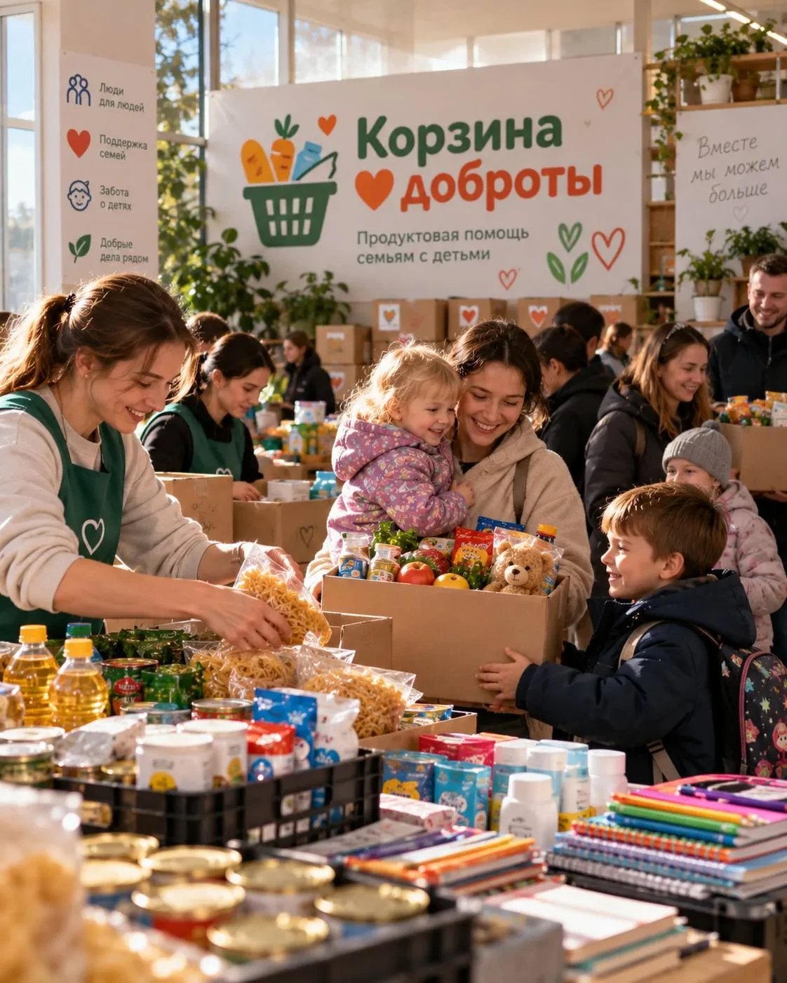 ❤️ По всей России — 40 760 человек получат продуктовую помощь