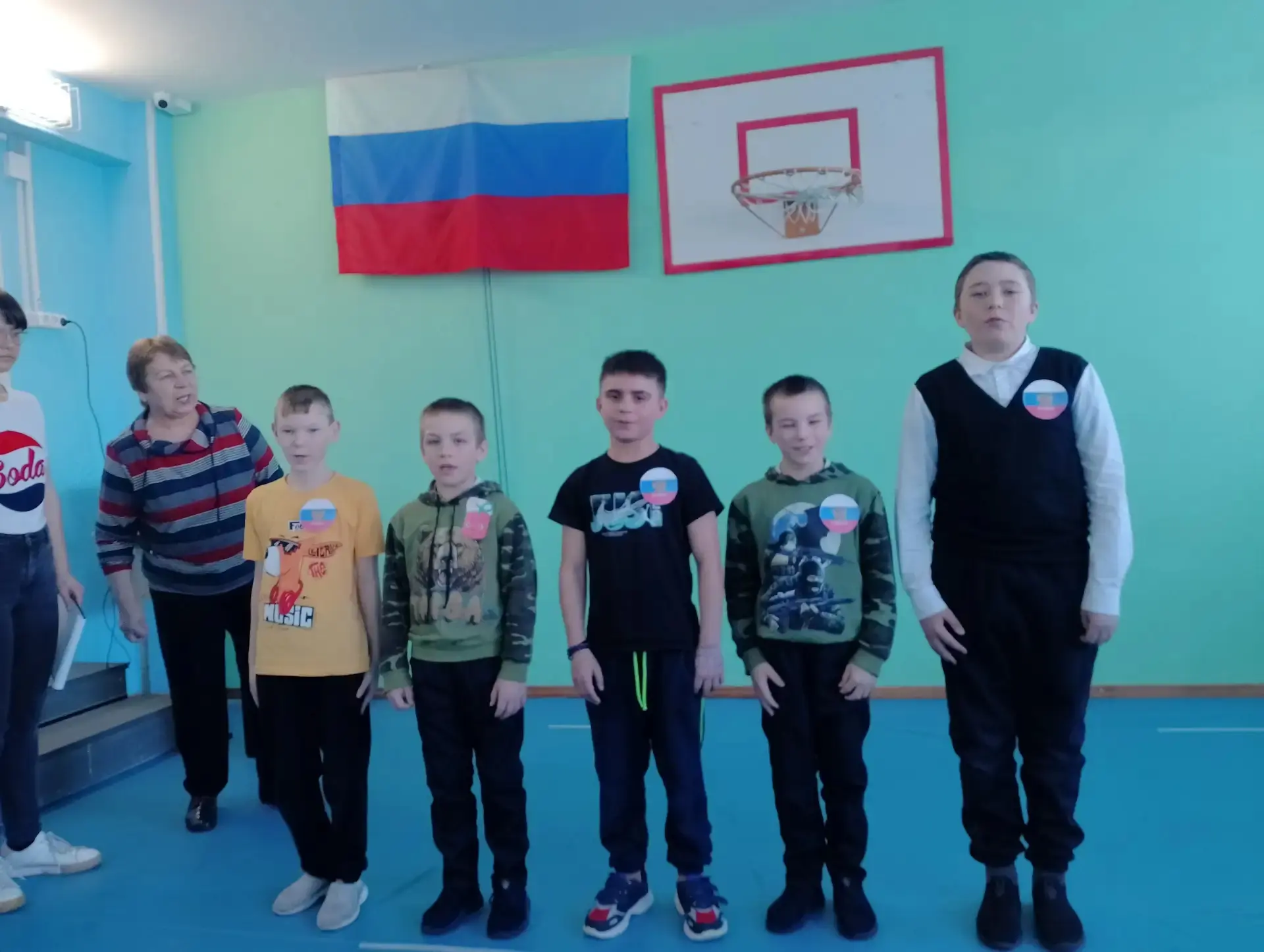 В преддверии праздника в школе-интернате для мальчиков провели игру «А ну-ка, парни». Э...