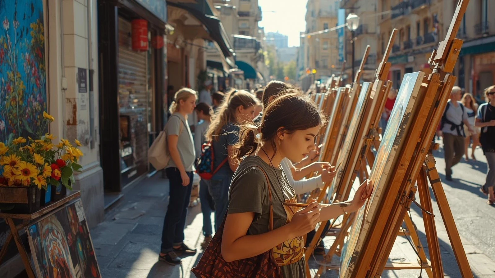 🎨 Юные художники, внимание!

✍️Запись на первую часть Летней художественной школы закрывается в чет