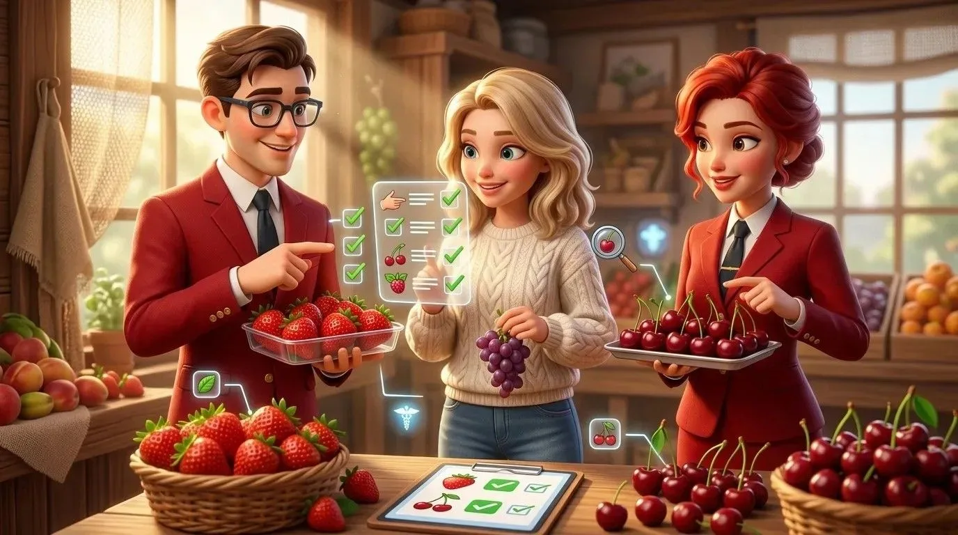 🍓 Как не ошибиться с выбором клубники и черешни: инструкция от Роспотребнадзора