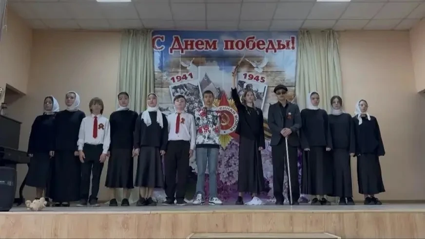 Выступление учеников 7 «Б» класса 🫂