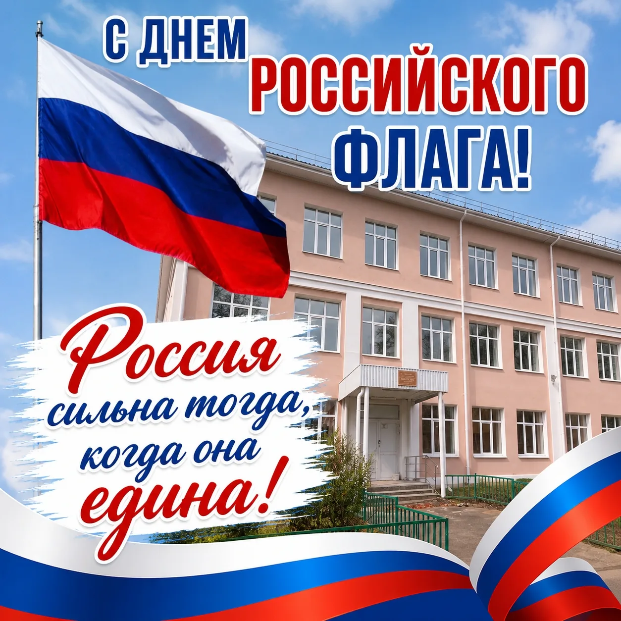 🇷🇺✨ С Днём Государственного флага Российской Федерации! ✨🇷🇺