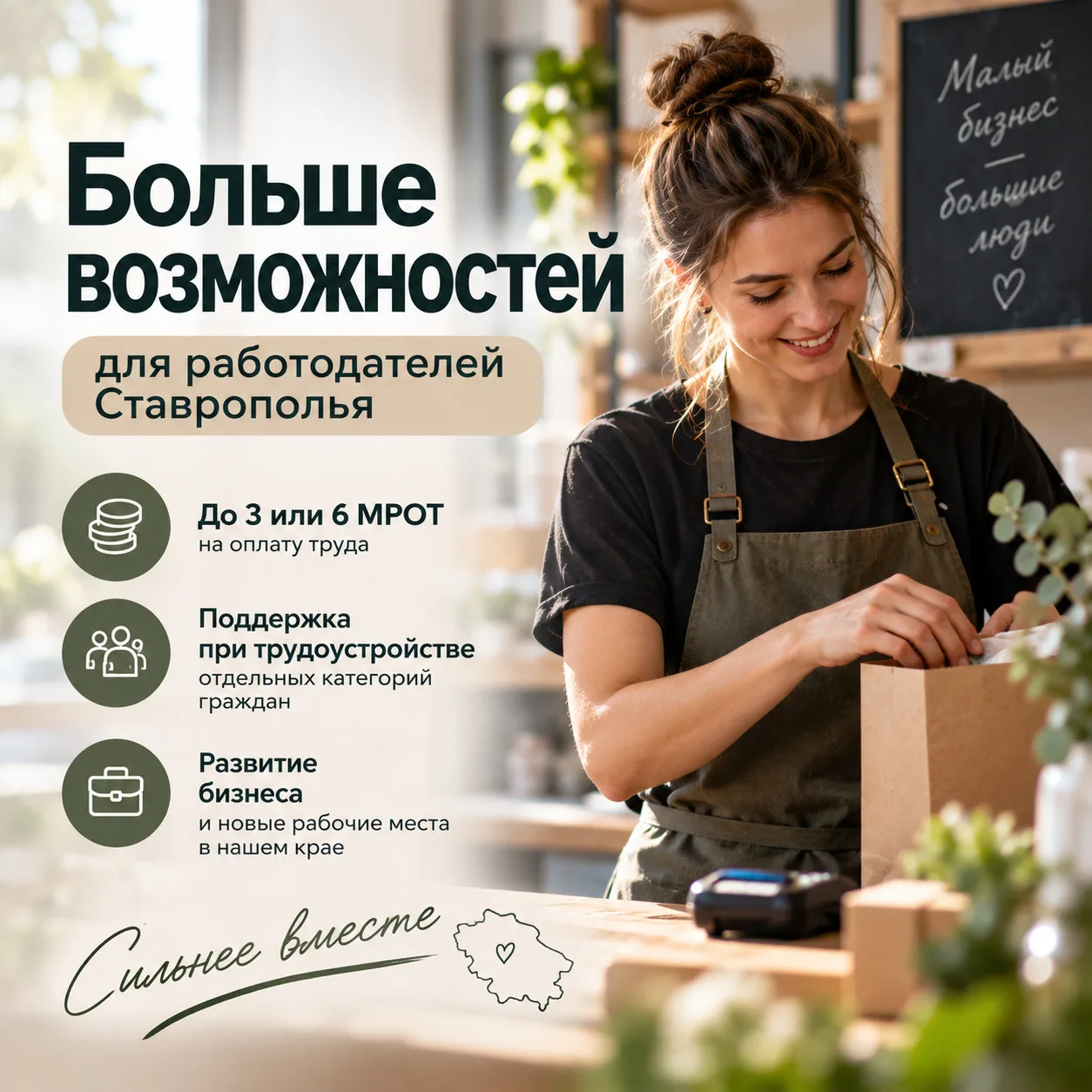 💼 НАНИМАЕТЕ СОТРУДНИКА? Часть расходов может компенсировать государство.