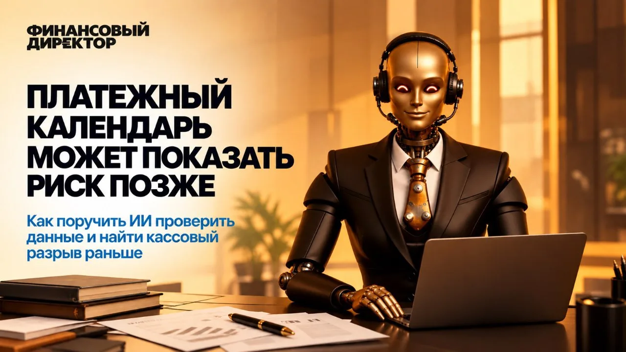 💸 Платежный календарь может показать кассовый разрыв слишком поздно