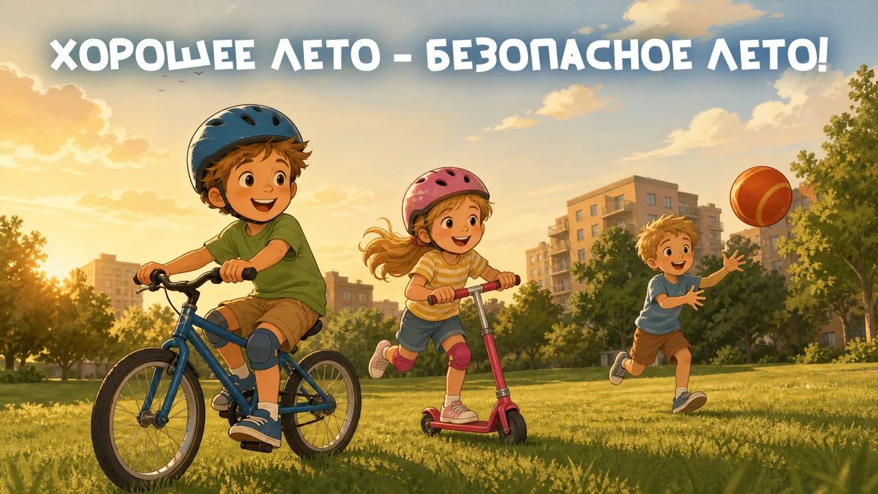 Подарим нашим детям безопасное лето!