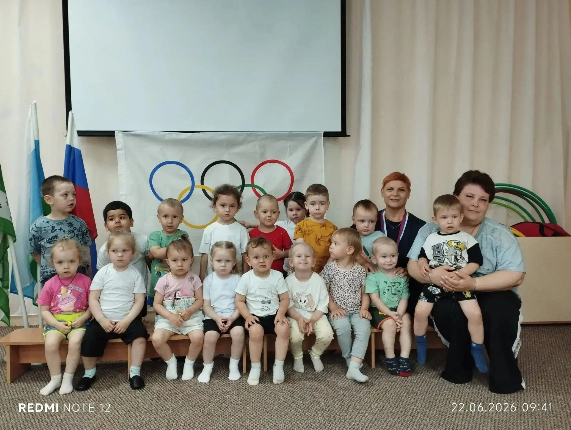 «Малые олимпийские игры» в группе раннего возраста
В группе раннего возраста прошло увлекательное ме