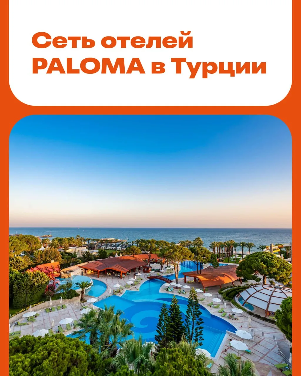 Сеть Paloma: семь причин влюбиться в турецкий отдых ❤️