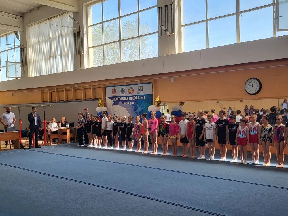 16.05.2026 года, на базе спортивной школы №6 прошли соревнования по спортивной акробатике "Первенств