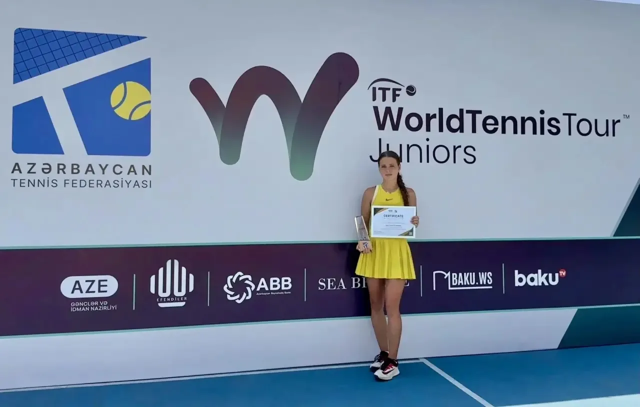 Поздравляем Полину Кашицыну с победой на международном турнире J60 Baku!

🎾 С 2 по 7 июня 2026 года