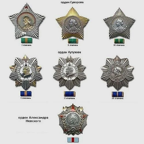 29 июля 1942  год. Учреждены: орден Суворова I, II и III степени, орден Кутузова I и II степени и ор