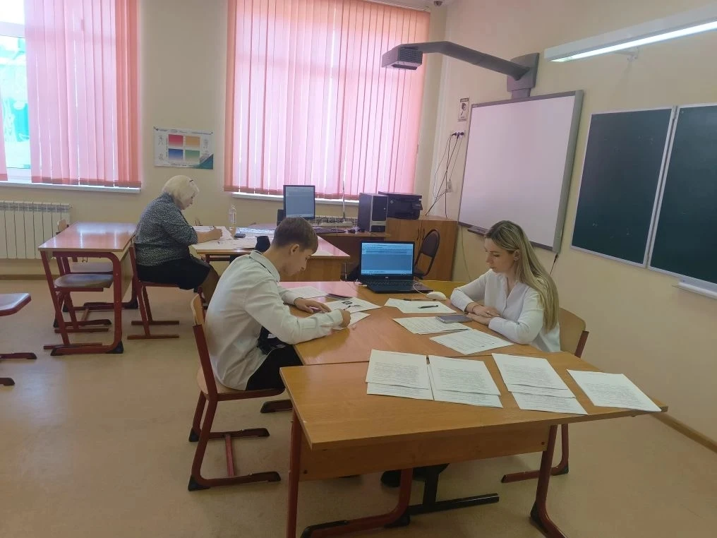 112 девятиклассников нашей школы приняли участие в итоговом собеседовании по русскому языку в основн