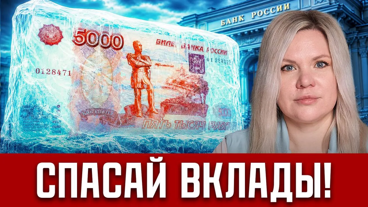 ‼️СПАСАЙ ВКЛАДЫ ЛЕТОМ! Куда денутся 67 ТРЛН РУБЛЕЙ со счетов россиян? Заморозка, падение ставки

Смо