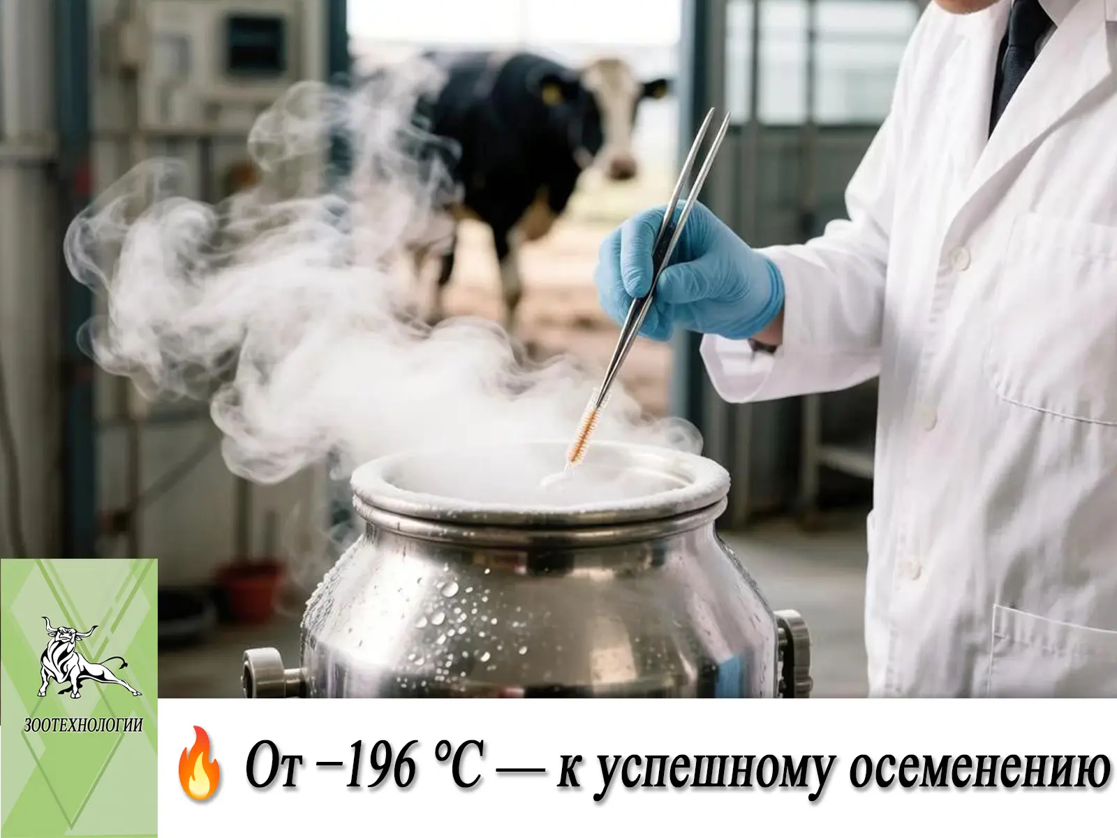 🔥 От −196 °C — к успешному осеменению.
