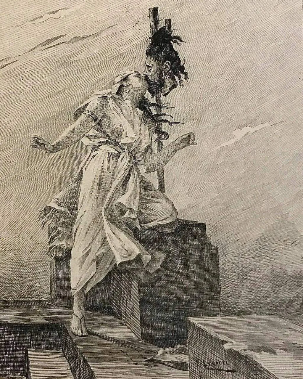 «Юдифь», 1892.

— Жак Франсуа Фернан Лематт
(1856-1923)

Бестиа́рий