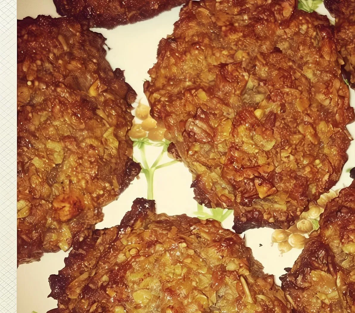 🍪 Вегетарианское банановое печенье с гранолой и кокосовой стружкой