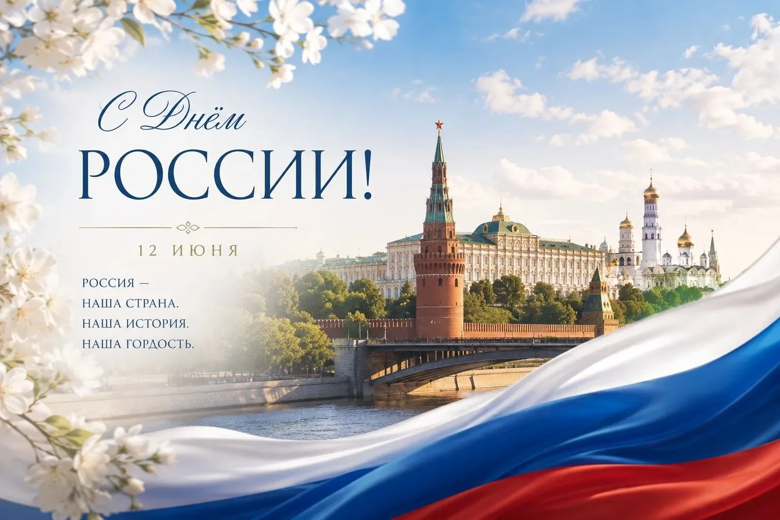 Фотоконкурс, посвященный Дню России
Учащиеся 2 б класса: Парахин Кирилл - Московский Кремль и Красна