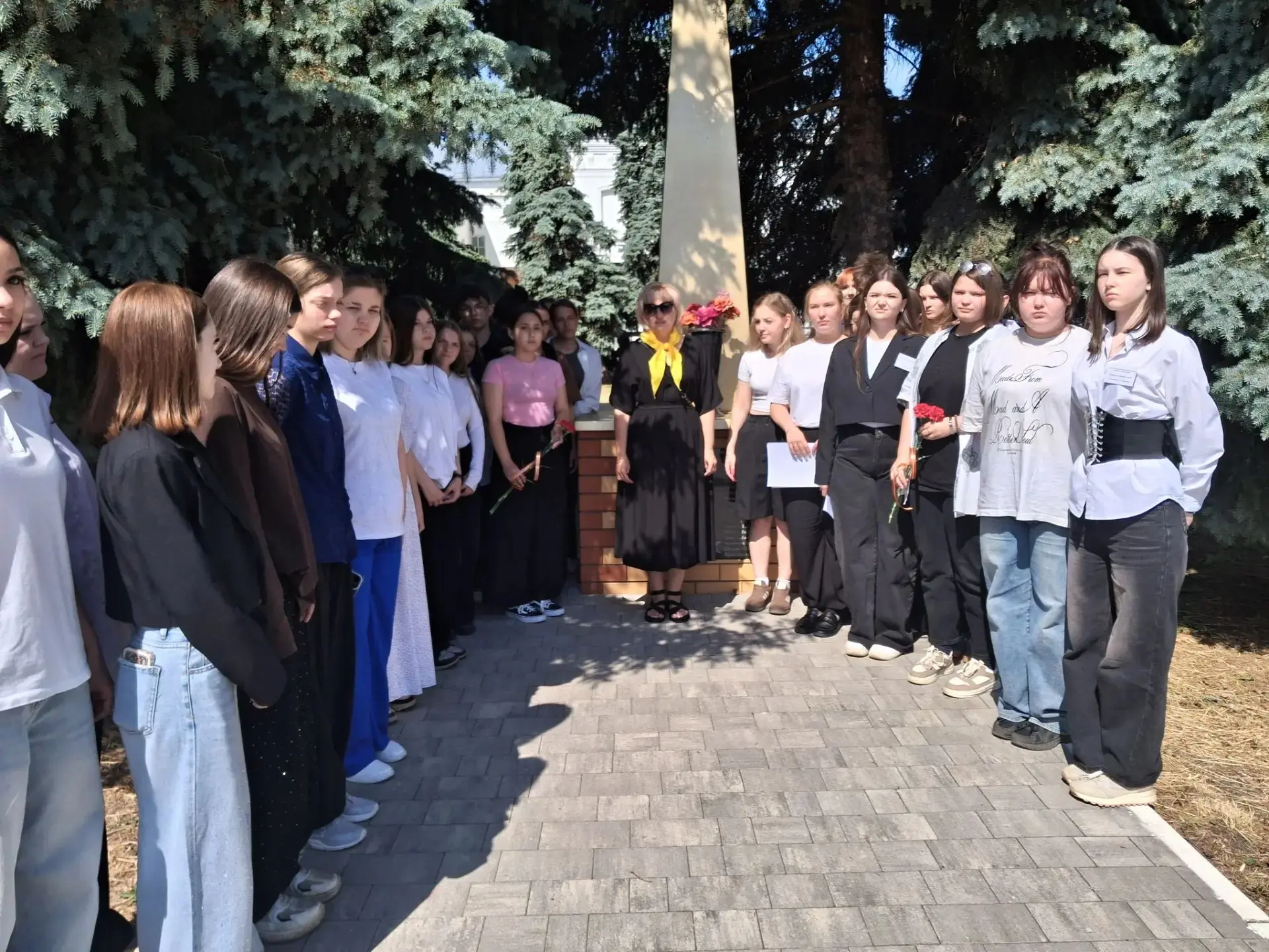 22 июня, в одну из самых трагических дат в истории нашей страны, студенты колледжа под руководством 