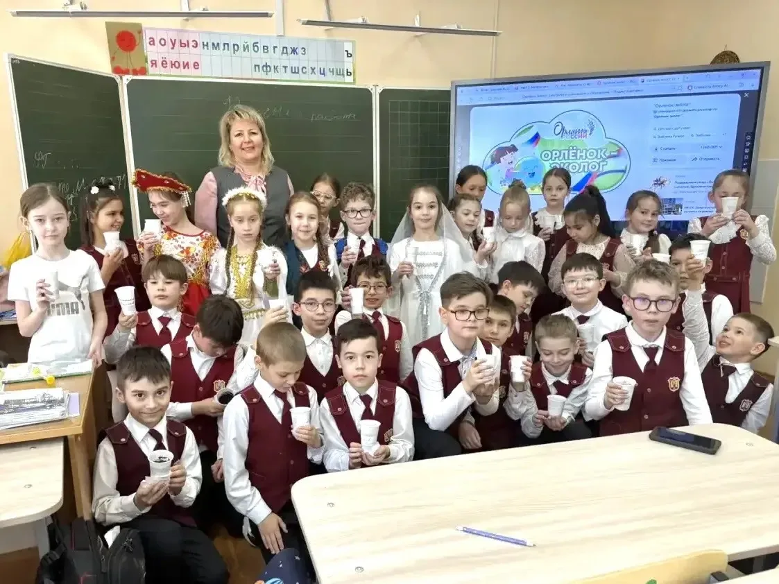 🌱 Продолжаем добрые дела вместе с «Орлятами России» 🦅  Во 2Г классе (классный руководитель — Чанышев