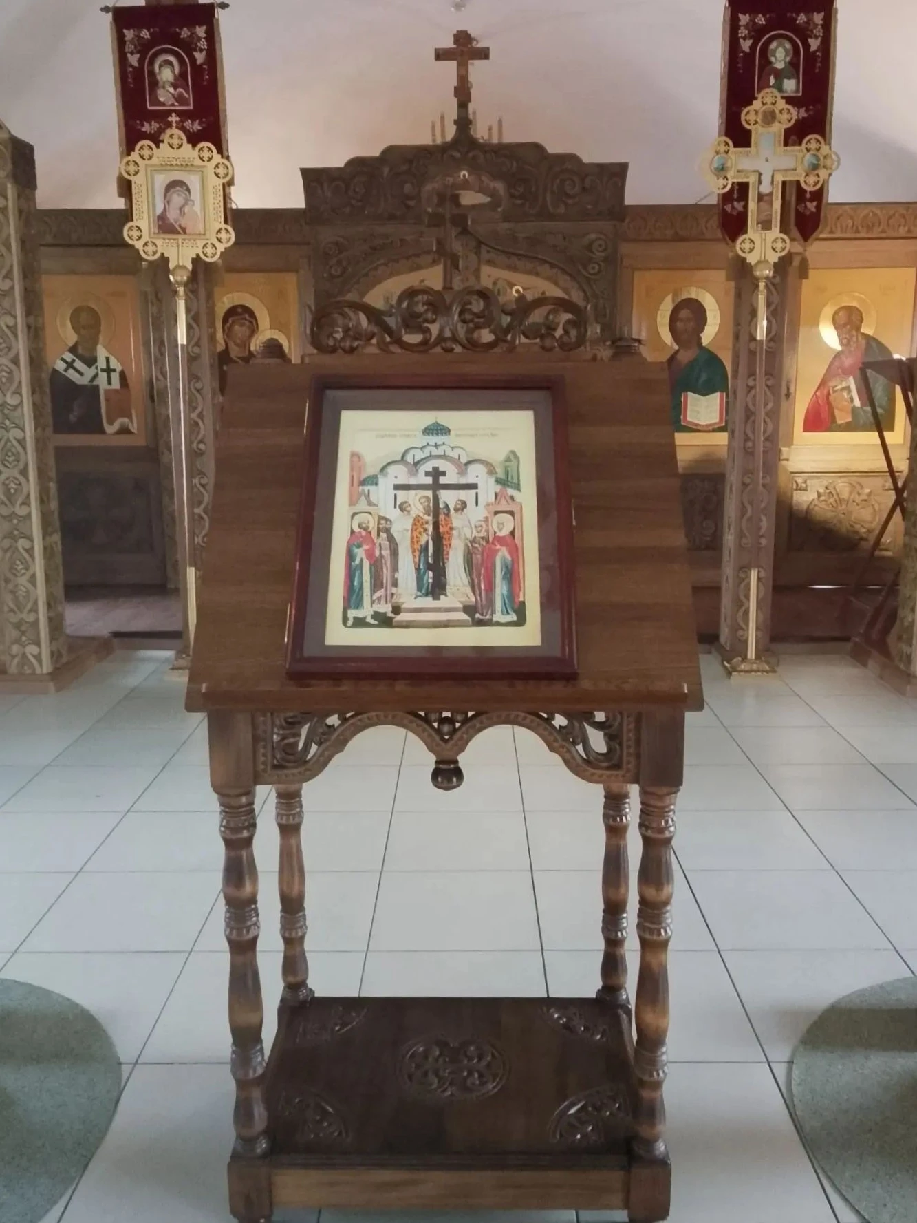БОГОСЛУЖЕНИЕ В КАНУН ПРАЗДНИКА ВСЕМИРНОГО ВОЗДВИЖЕНИЯ ЧЕСТНОГО И ЖИВОТВОРЯЩЕГО КРЕСТА Г...