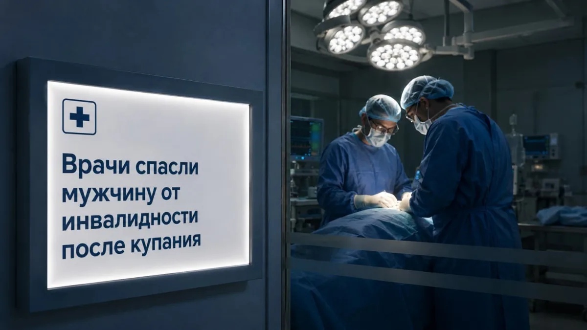Мужчина едва не стал инвалидом после купания: история спасения