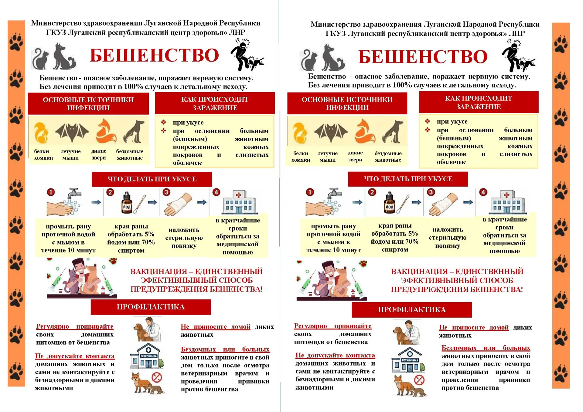 ⚠️ БЕШЕНСТВО: ЗНАЙ ВРАГА В ЛИЦО!