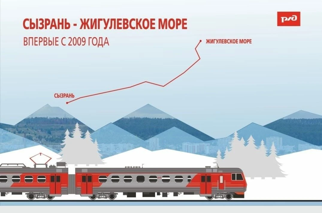 Куйбышевская железная дорога - филиал ОАО "РЖД"  возрождает лучшие пригородные маршруты Самарской об