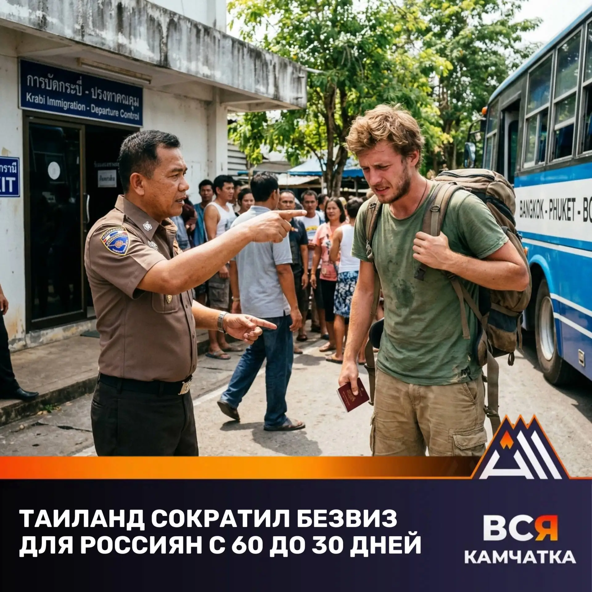 Россиянам запретили находиться в Тайланде дольше месяца