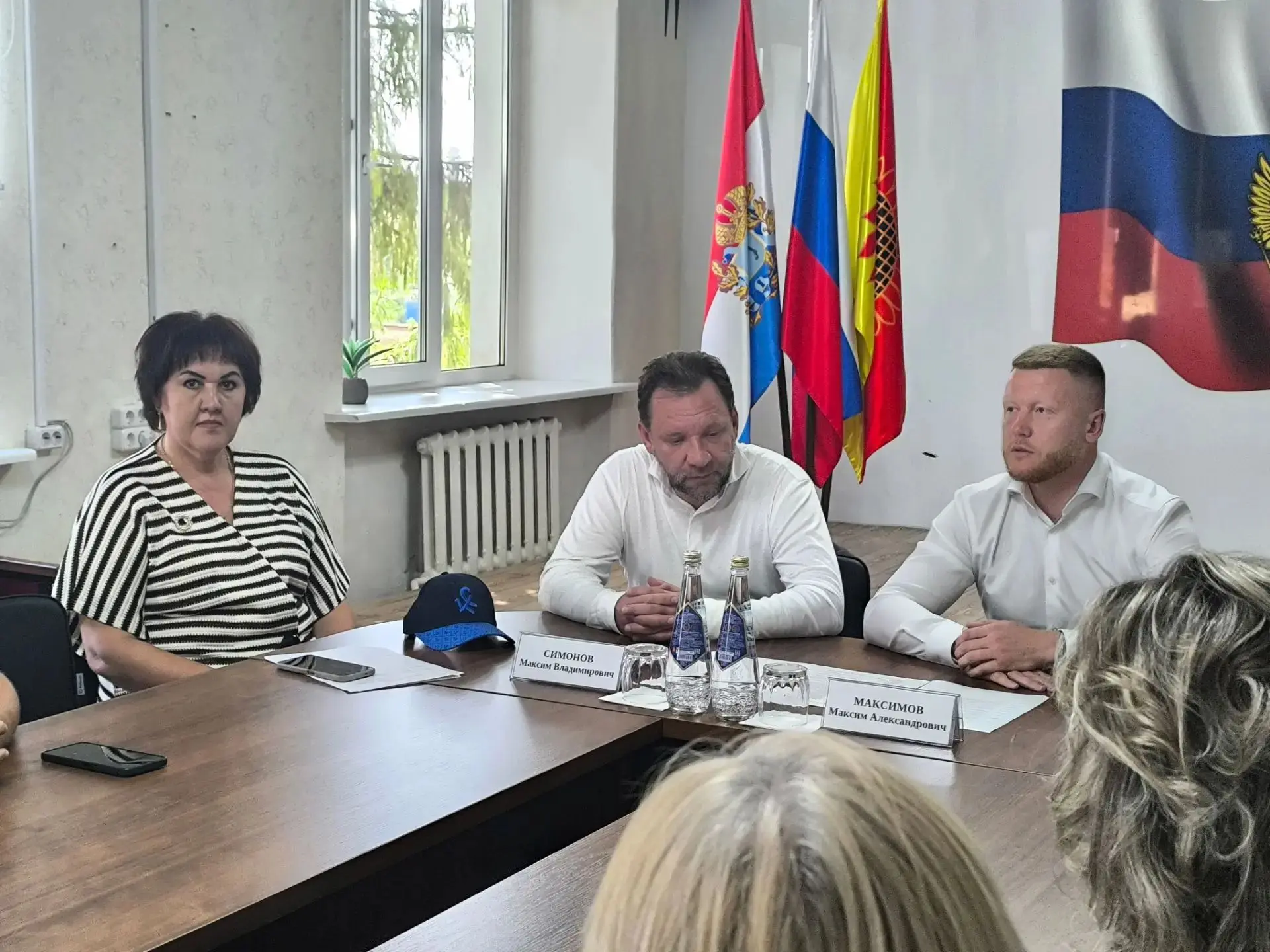 👤Гостями Алексеевского района стали Максим Симонов,  Председатель Самарской федерации ...