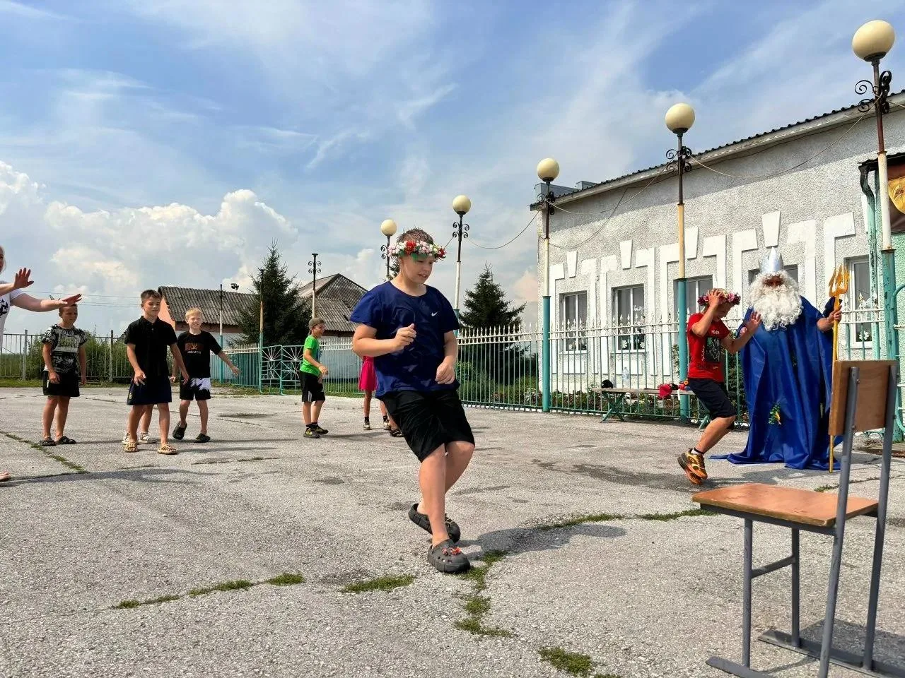 🏡Сегодня на уличной площадке Старобачатского СДК, прошла игровая программа, посвященна...
