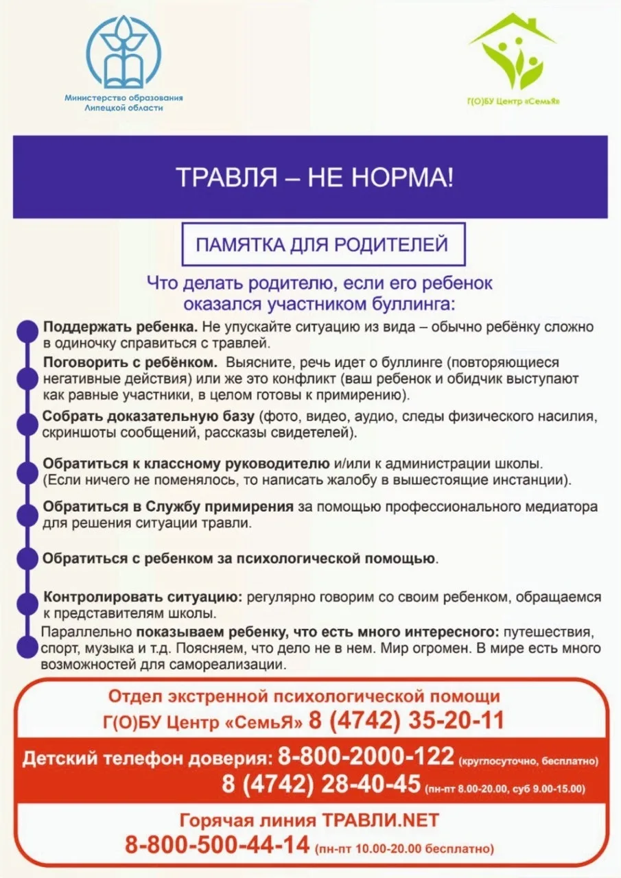 Травля-не норма!