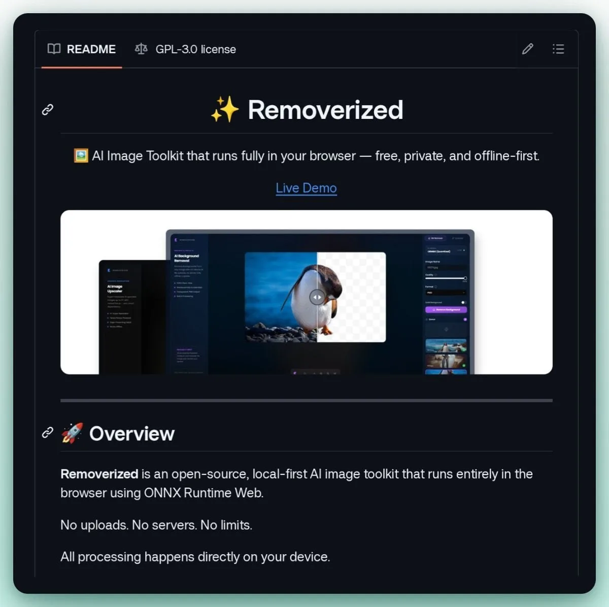 😳 Сносим фон у любой картинки в пару кликов — вышел бесплатный инструмент Removerized