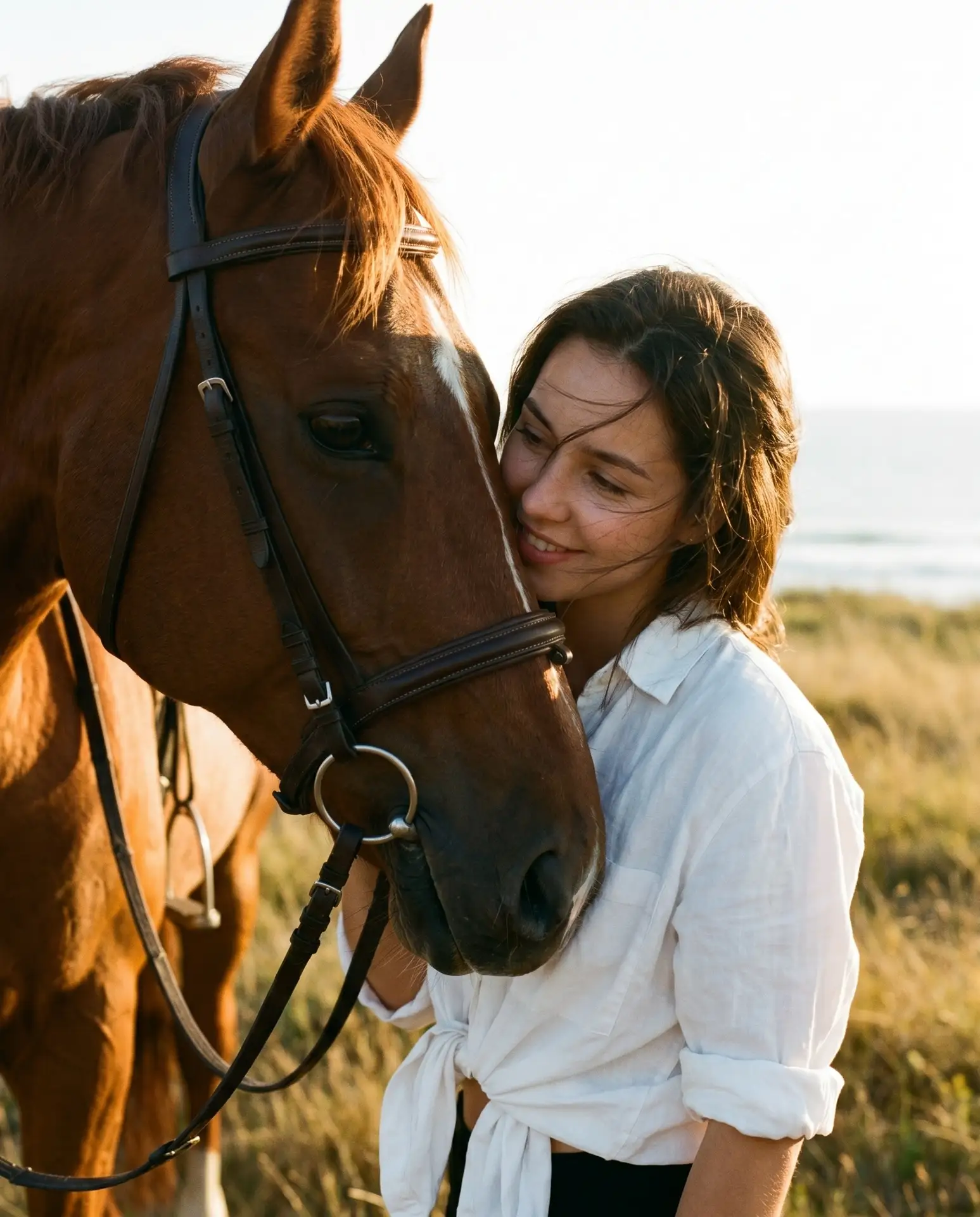Добавили новый атмосферный шаблон — Нежный портрет с лошадью 🐎  Очень тёплый, живой и красивый шабло