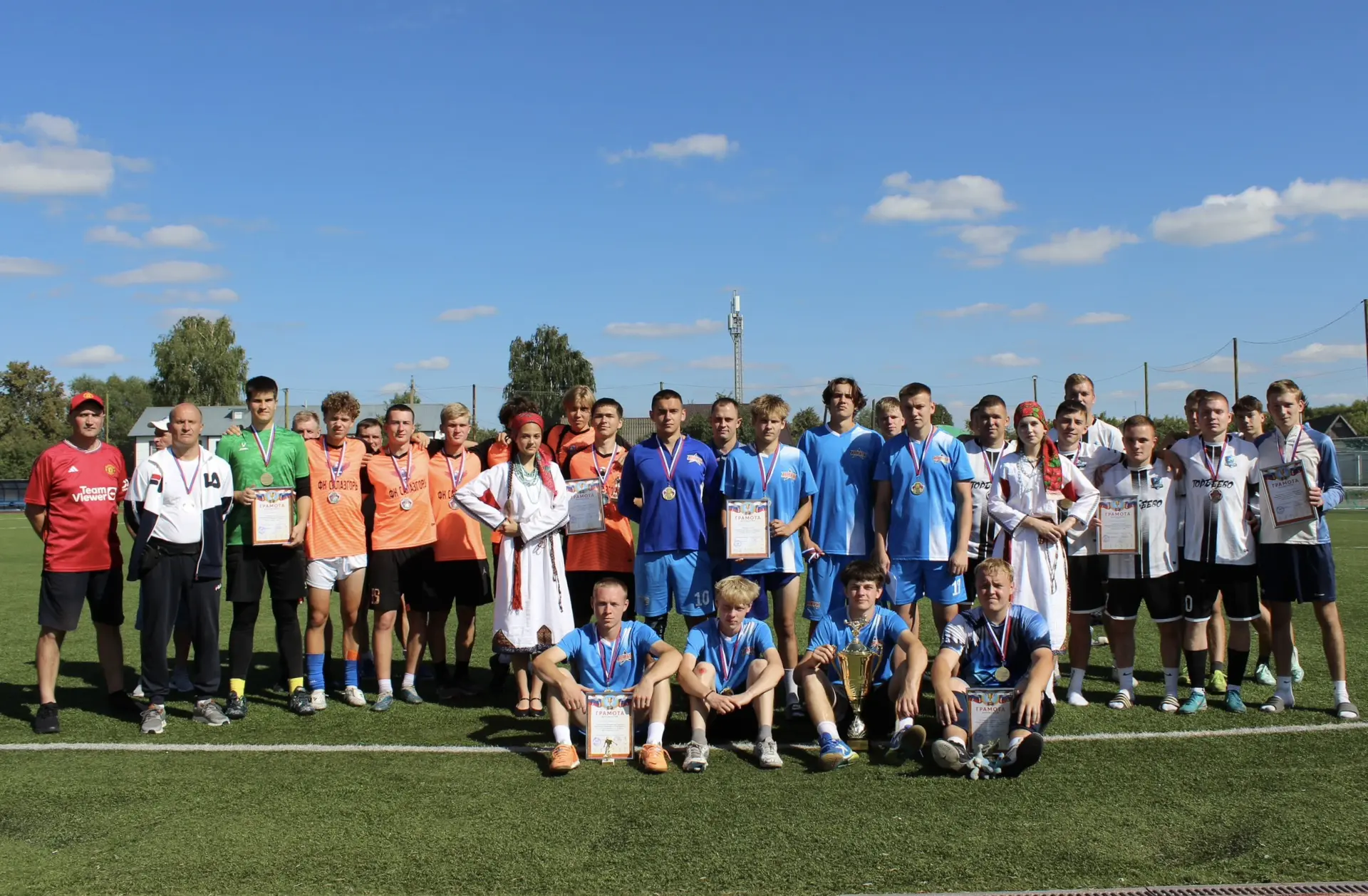 Представители физкультурно-оздоровительного комплекса «Факел» Торбеевского ЛПУМГ провел...