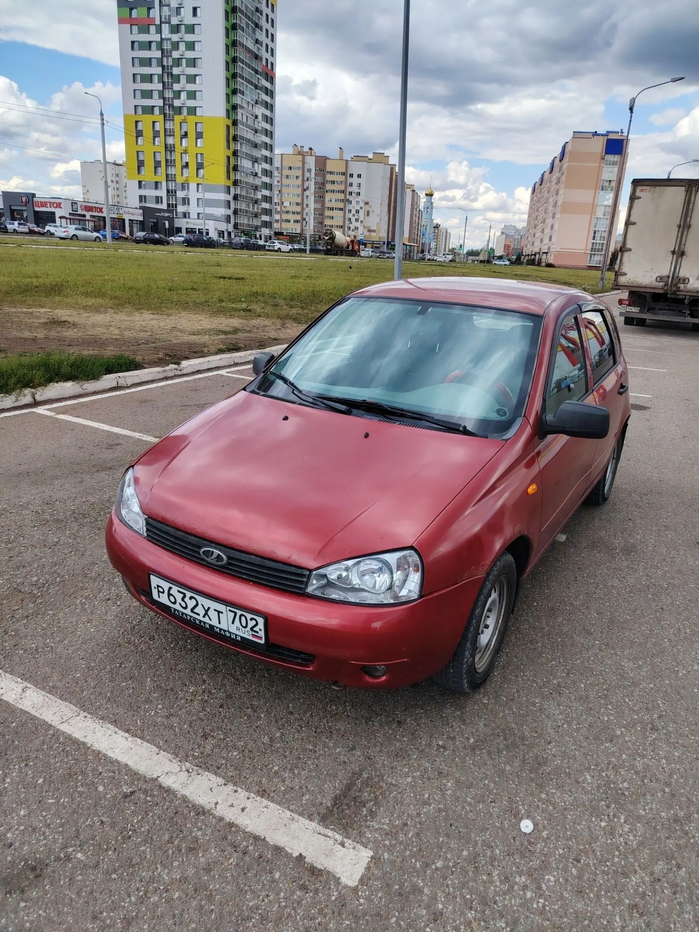 Хорошая Калина 10 год, автозапуск, резина отличная 25г. Новый лоб, аккумулятор мощный, ...