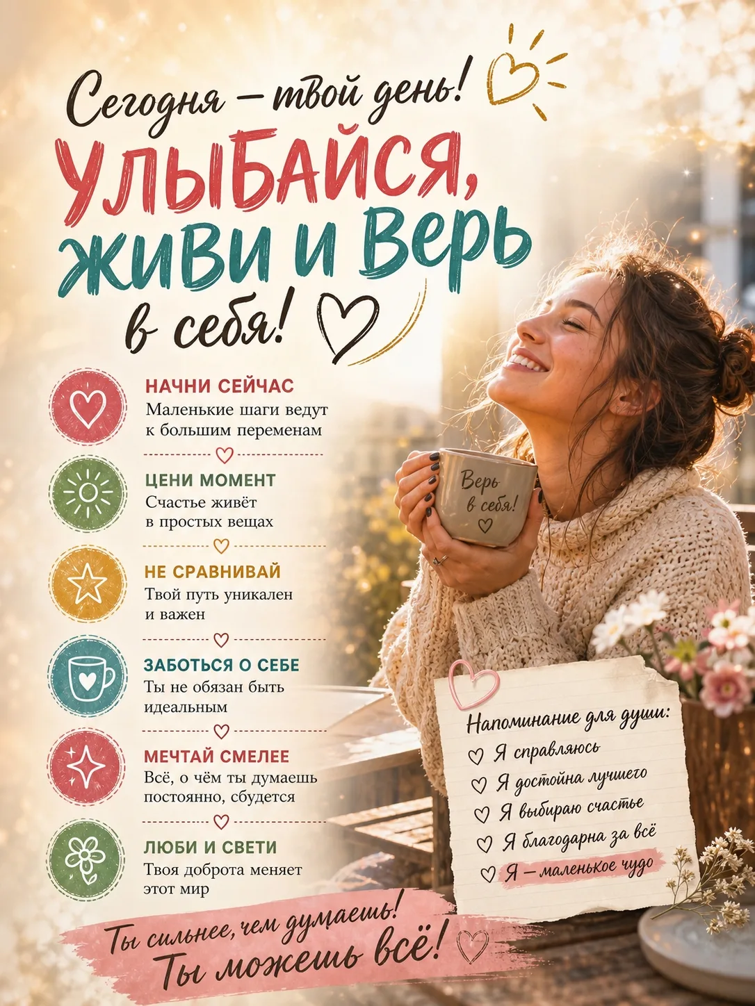 Просто остановись на одну секунду и прочитай это. Возможно, это именно то, что тебе сей...