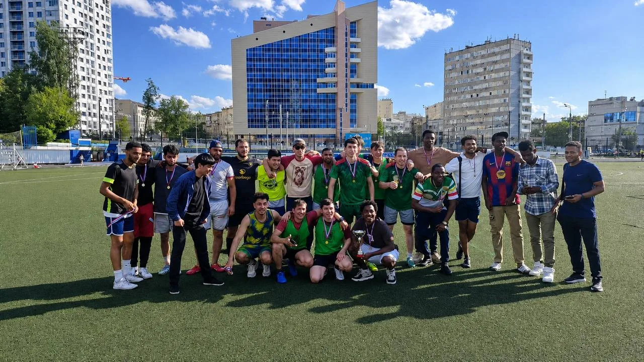 ⚽️ В Пермском Политехе прошли соревнования по мини-футболу среди иностранных студентов