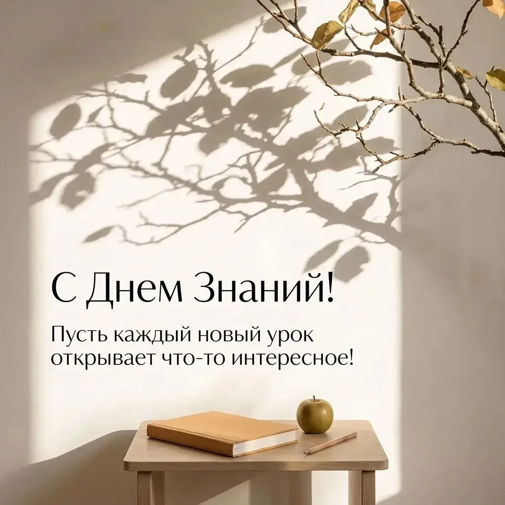 С Днем знаний, дорогие друзья!
