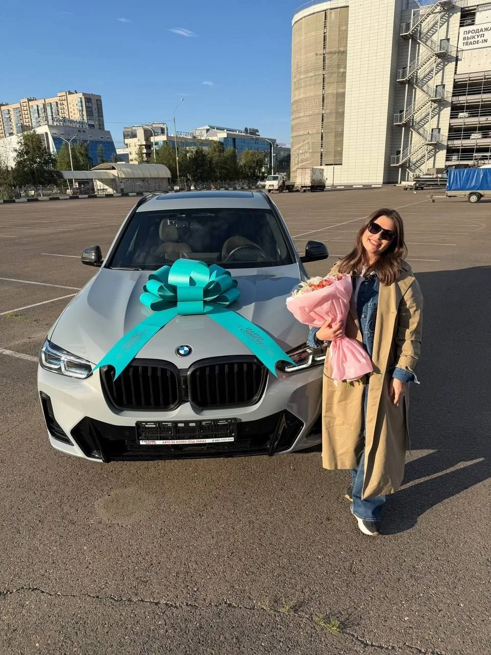 Выдали BMW X3 Полине в Красноярске и получили такой теплый отзыв 🤩